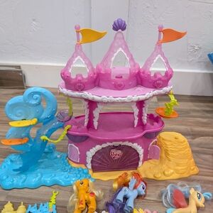 My Little Pony Pink and Blue Castle Playset